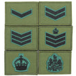 Rifles Commando Hook and Loop Rank Patches