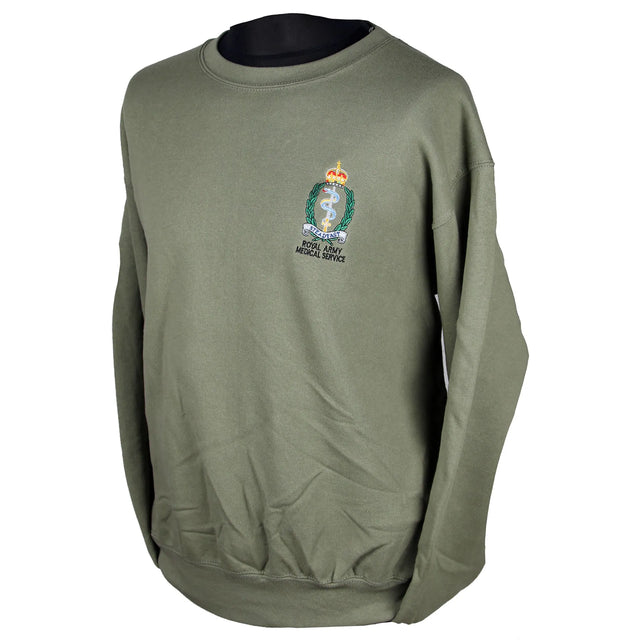 Royal Army Medical Services Sweatshirt Olive