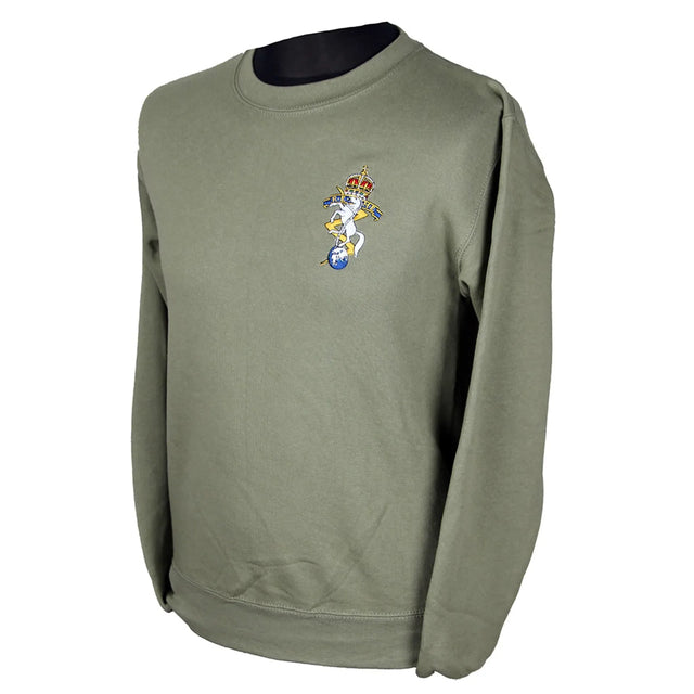 Royal Electrical Mechanical Engineers Kings Crown REME Sweatshirt OD