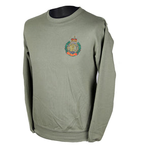 Royal Engineers CRIII Sweat Shirt Olive