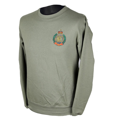Royal Engineers CRIII Sweat Shirt Olive