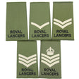 Royal Lancers Rank Slides