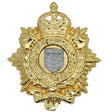 RLC Royal Logistics Corp Kings Crown Metal Cap Badge Seconds