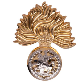 Royal Regiment of Fusiliers Kings Tudor Crown Cap Badge