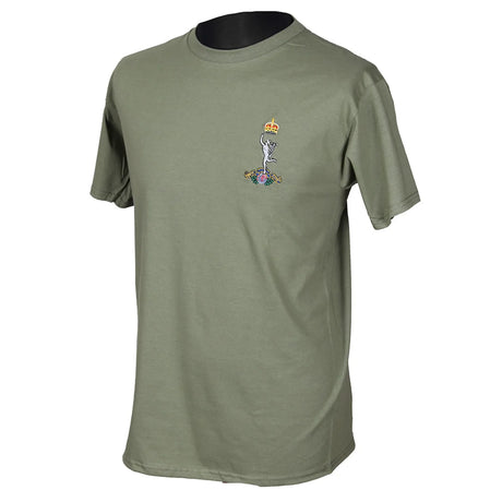 Royal Signals Kings Crown Olive T Shirt