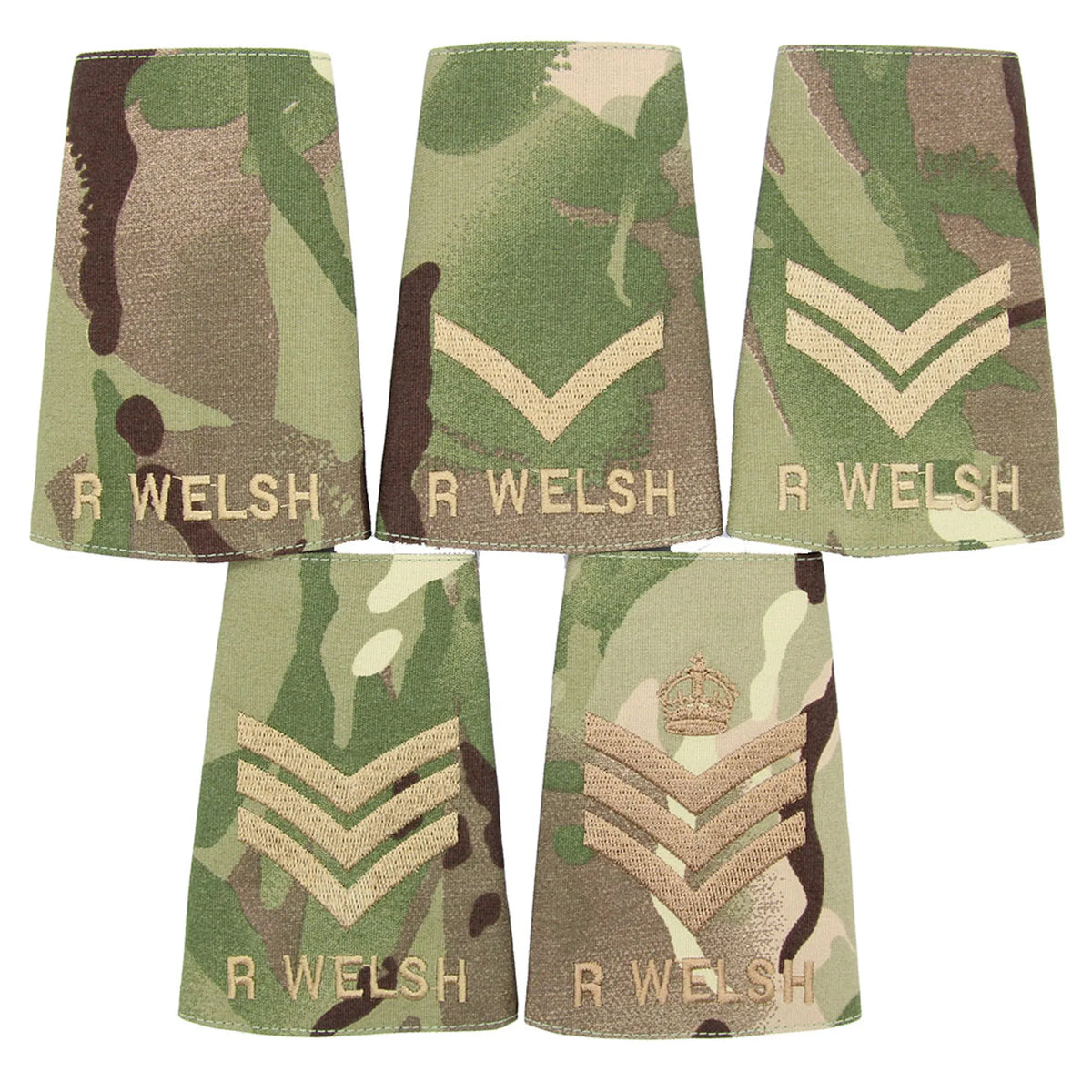 Royal Welsh MTP Rank Slides