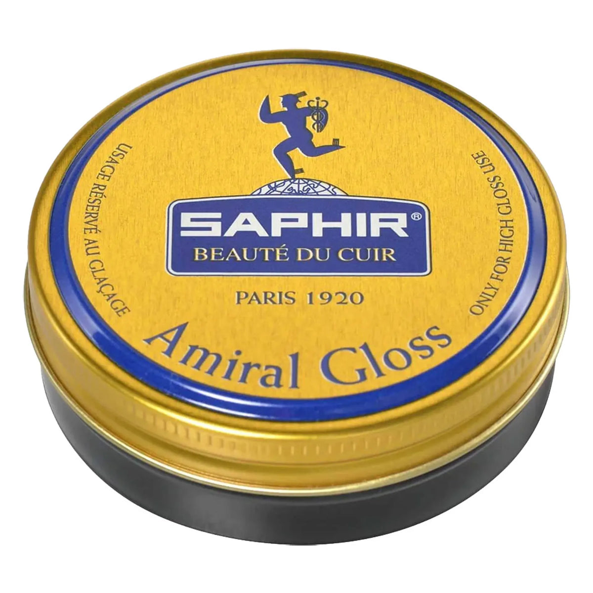 Saphir Beaute De Cuir Black Amiral High Gloss Polish 50ml