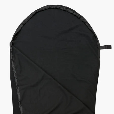 Highlander Mummy Fleece Sleeping Bag Liner Black