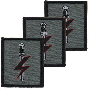 Special Forces Support Group Grey Hook and Loop TRF x3 TRF PackGenuine Issue SFSG patches, supplied direct to unit.