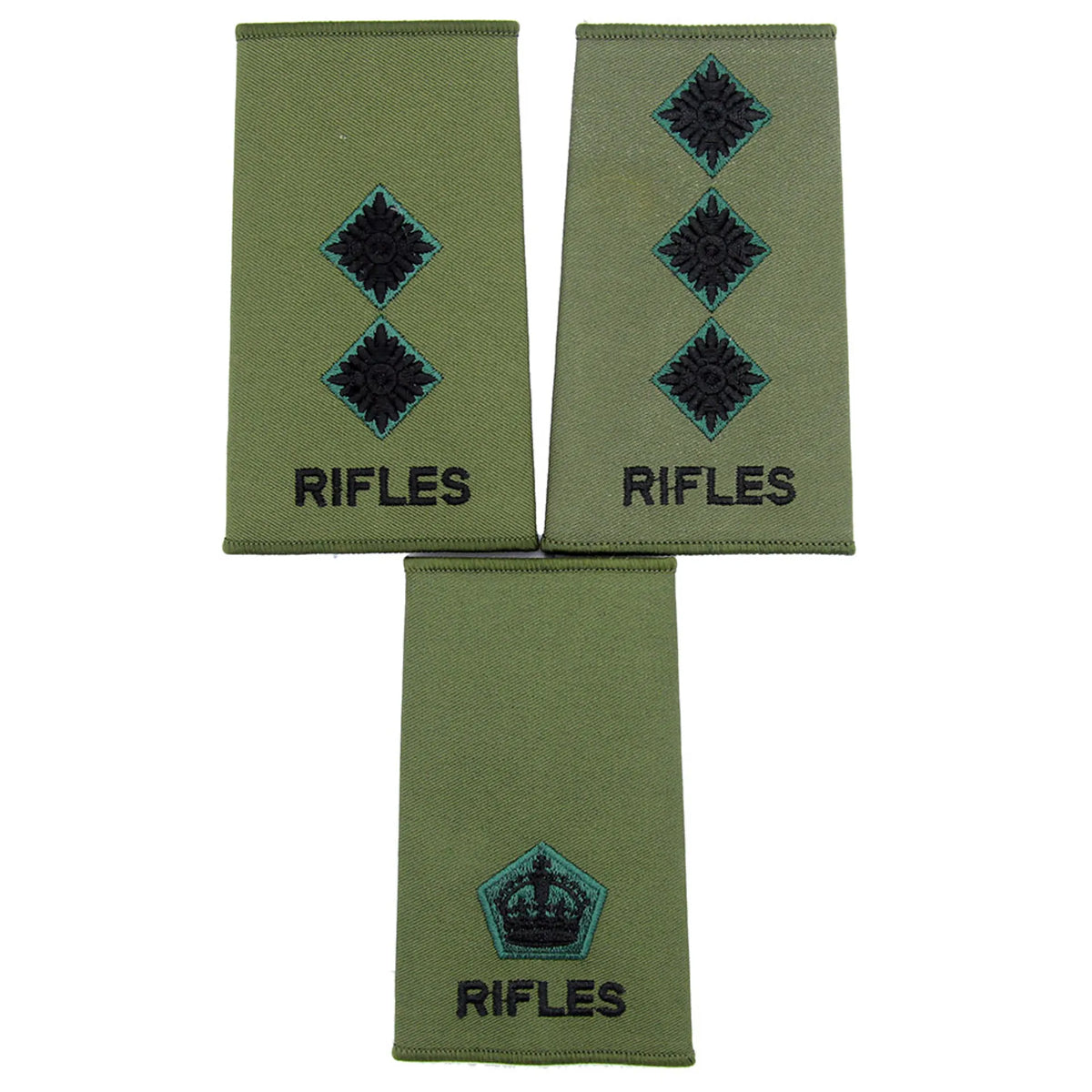 Rifles Officers Rank Slides