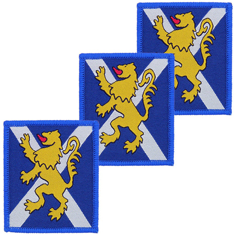 Royal Regiment of Scotland Blue Hook and Loop TRF x3 TRF Pack