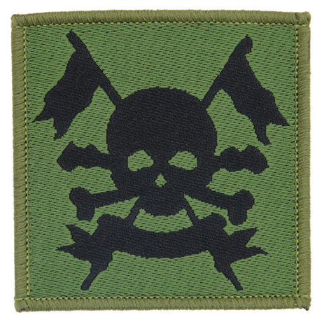 Royal Lancers Olive Black Subdued Hook and Loop TRF x3 TRF Pack
