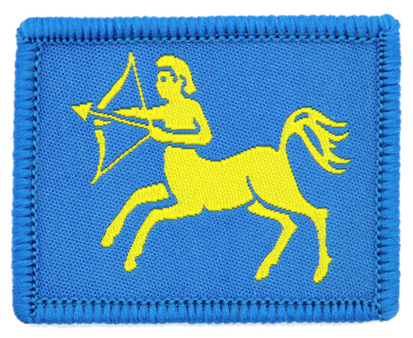 7th Air Defence Group Blue and Yellow Hook and Loop x3 TRF 3 Pack