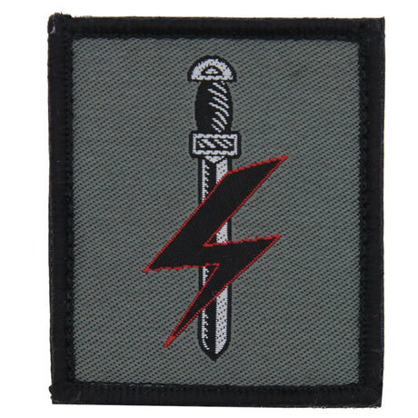 Special Forces Support Group Grey Hook and Loop TRF x3 TRF PackGenuine Issue SFSG patches, supplied direct to unit.