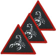 1st Deep Reconnaissance Strike Red Black White Hook and Loop TRF x3 Pack