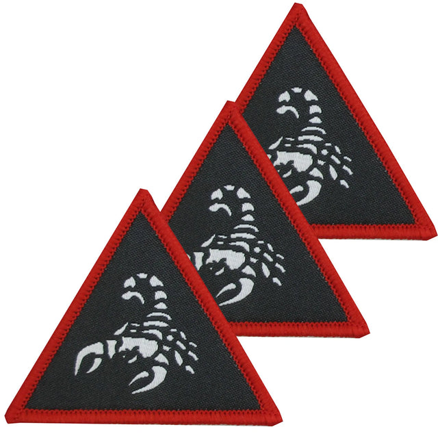 1st Deep Reconnaissance Strike Red Black White Hook and Loop TRF x3 Pack