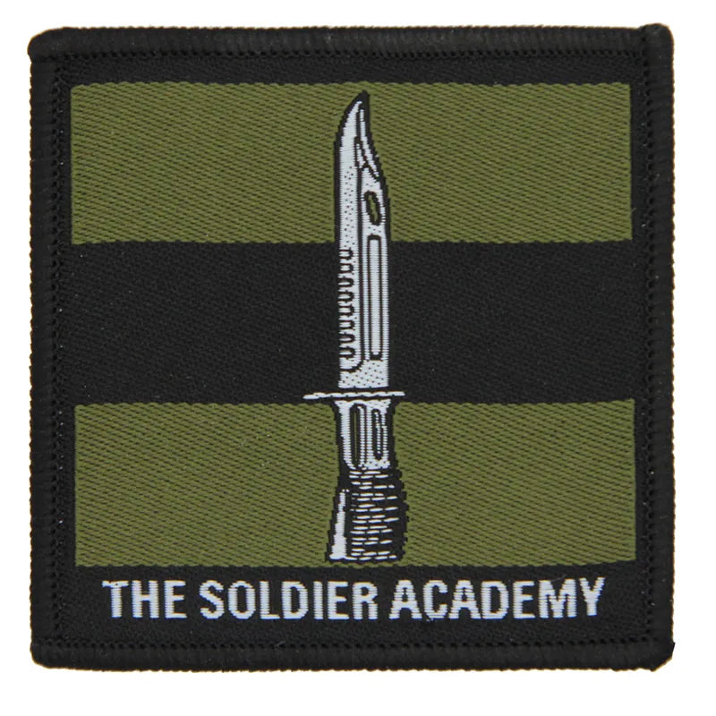 Soldier Academy Subdued TRF x3 TRF Pack, Iron on backing