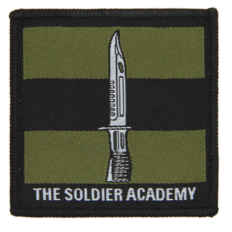 Soldier Academy Subdued TRF x3 TRF Pack, Iron on backing