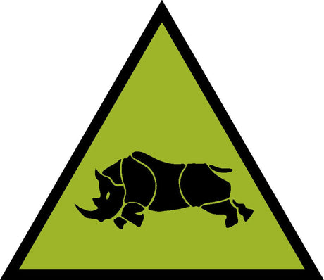 1st UK Arm Div Black Rhino Hook and Loop Subdued x3 TRF Pack