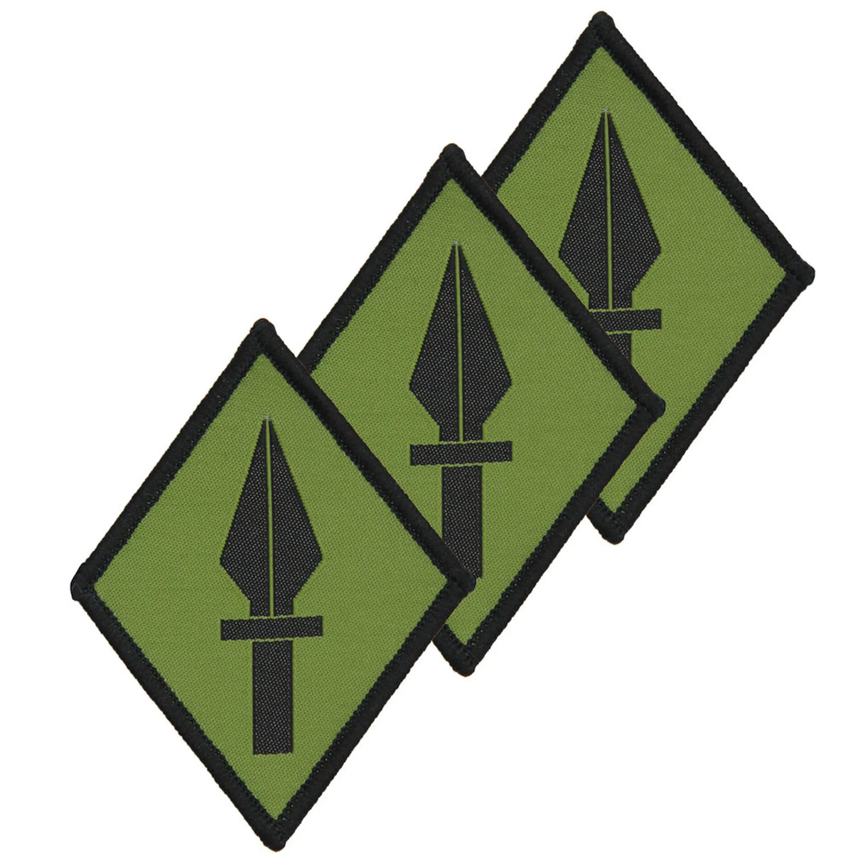 1st UK Signal Brigade Subdued Hook and Loop TRF x3 TRF Pack