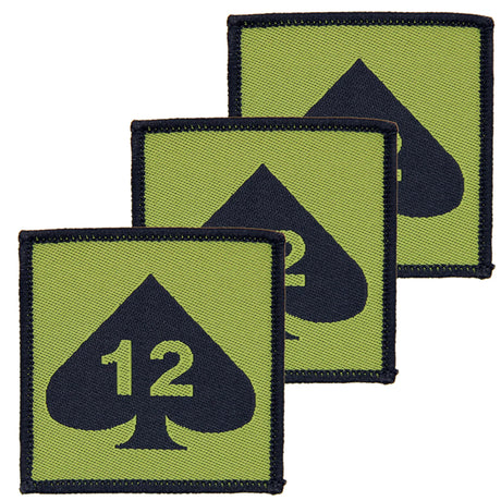 12 Armoured Brigade Combat Team Green Black TRF x3 TRF Pack