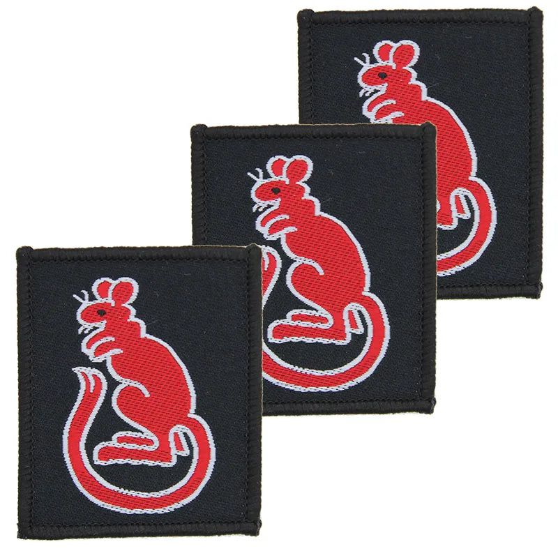 7th Light Mechanised BCT Red Black TRF Flash x3 TRF Pack