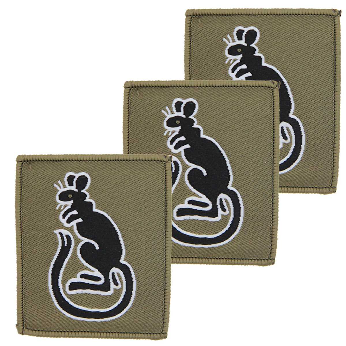 7th Light Mechanised BCT TRF Hook and Loop Subdued x3 TRF Pack