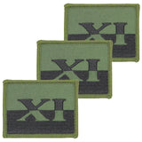 11 Signals Bde Brigade Olive Black TRF x3 TRF Pack
