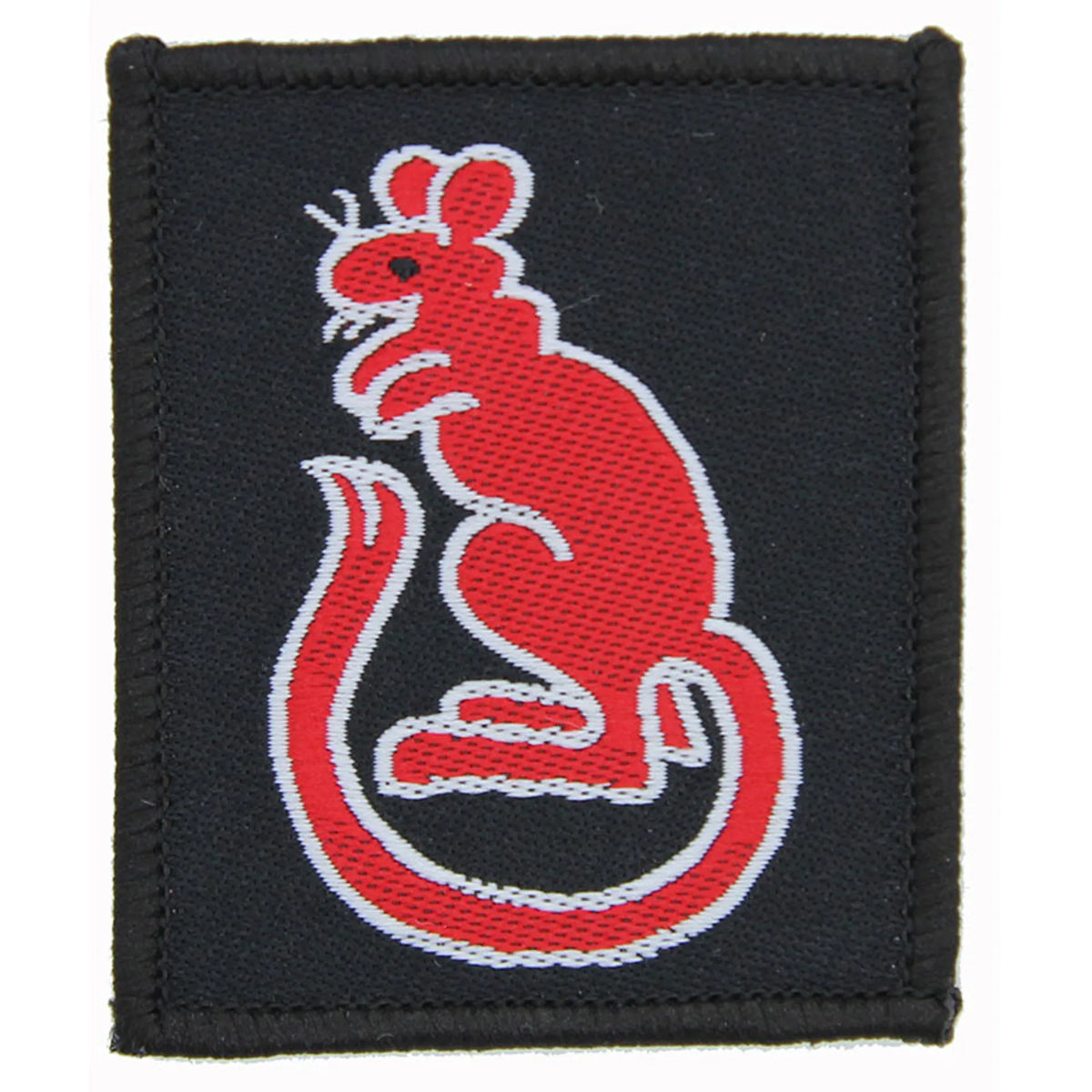 7th Light Mechanised BCT Hook and Loop Red Black TRF x3 Pack