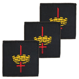 London District Black Hook and Loop TRF x3 TRF Pack