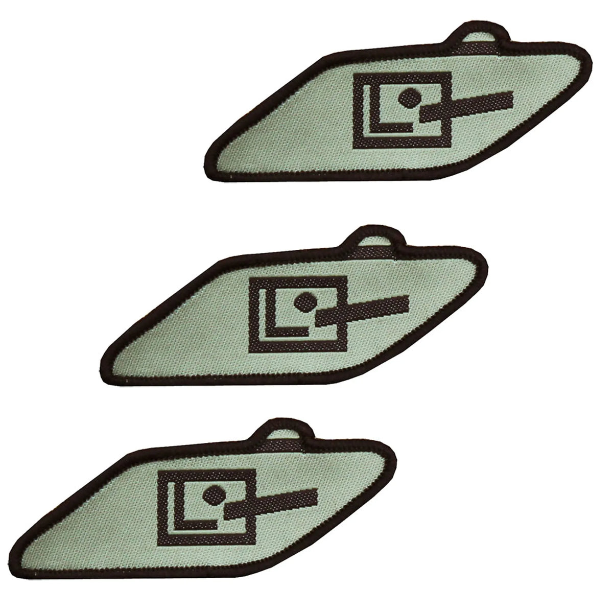 Royal Tank Regiment RTR Hook and Loop TRF x3 TRF Pack
