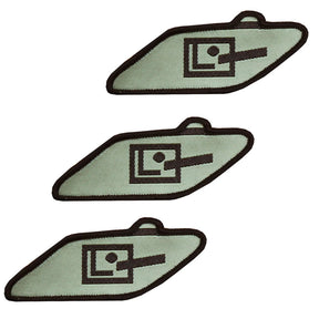 Royal Tank Regiment RTR Hook and Loop TRF x3 TRF Pack