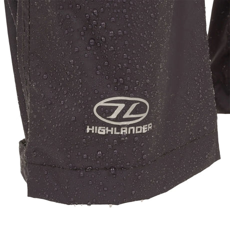 Highlander STOW and GO Waterproof Trousers Black