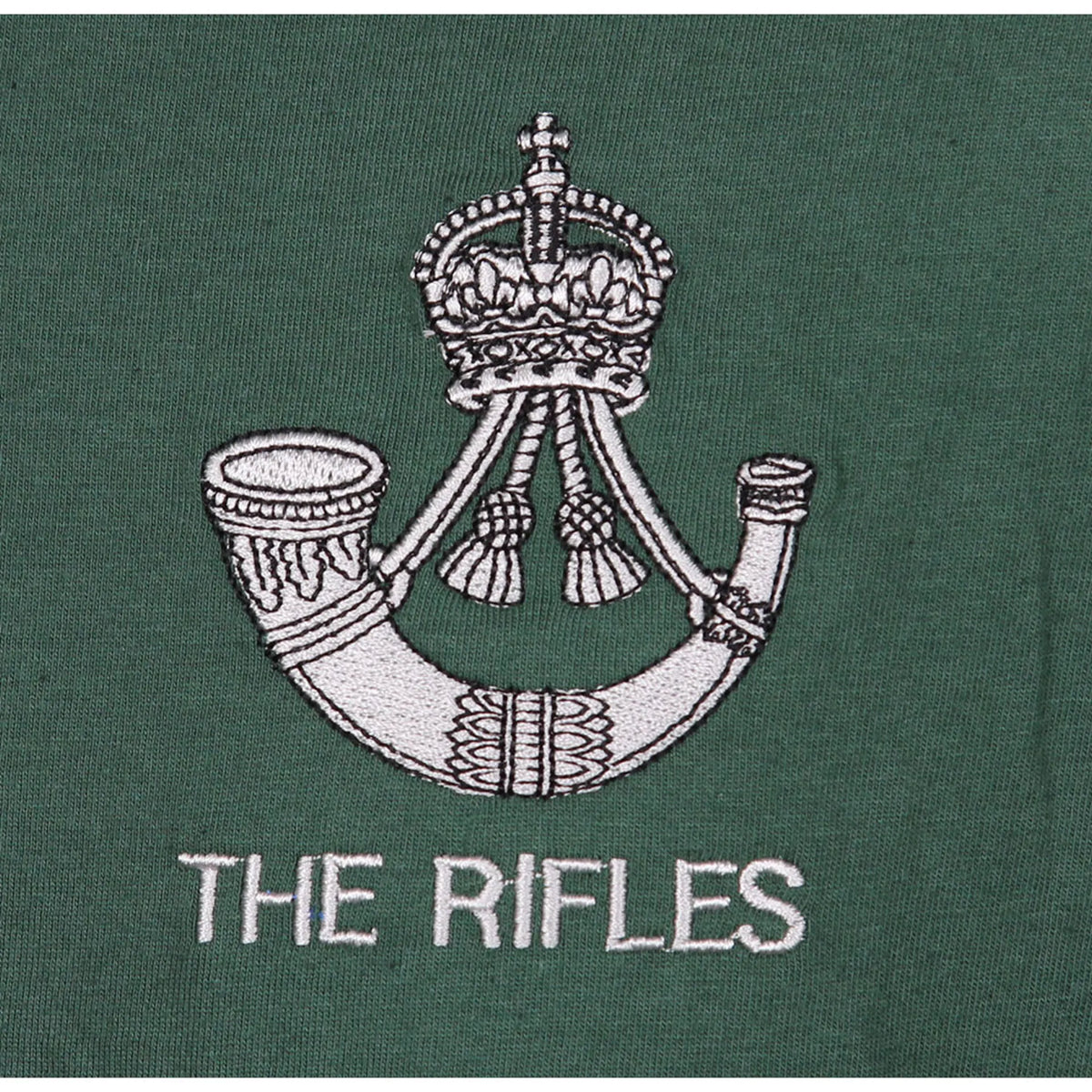 The Rifles Kings Crown Embroidered T Shirt