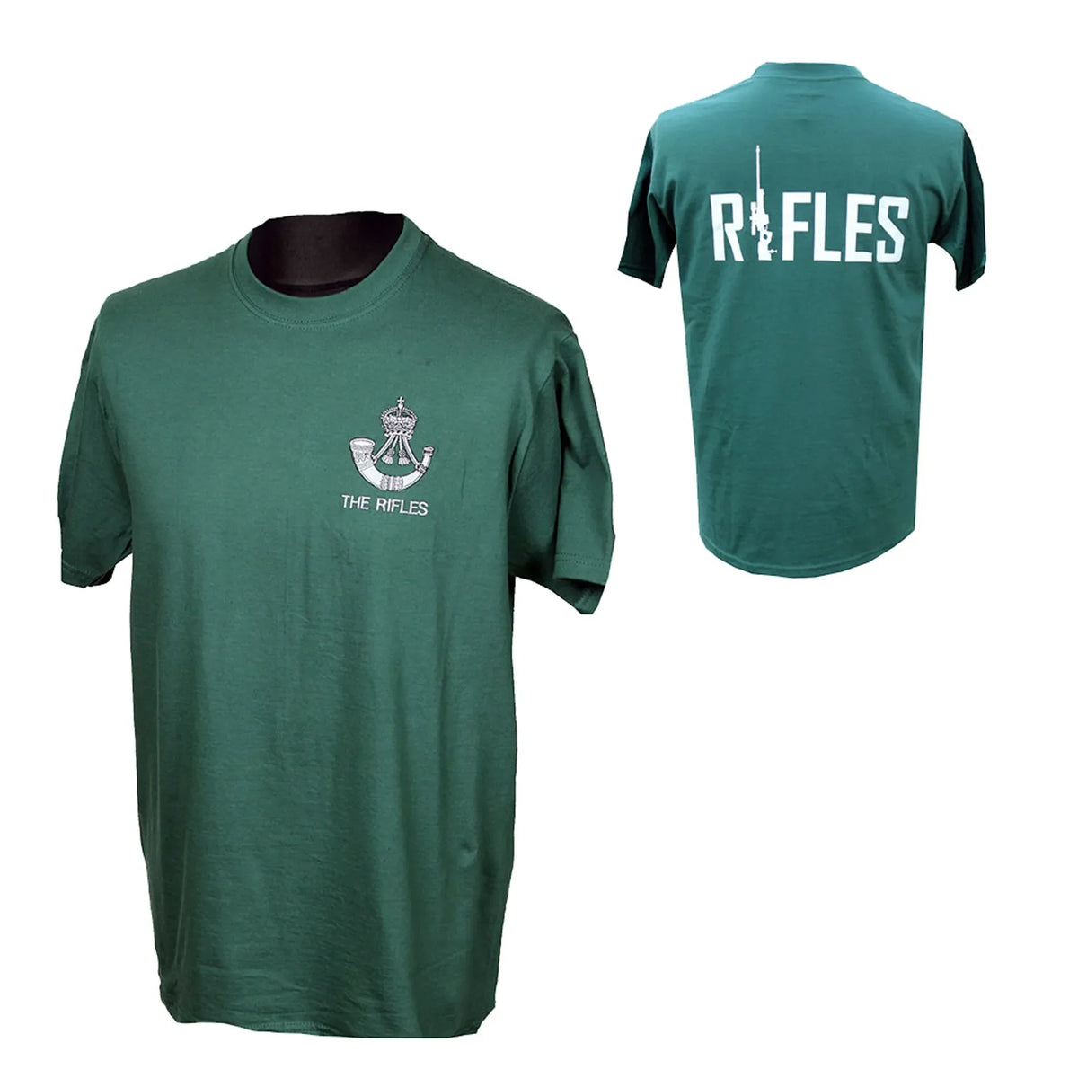 The Rifles Kings Crown Embroidered T Shirt