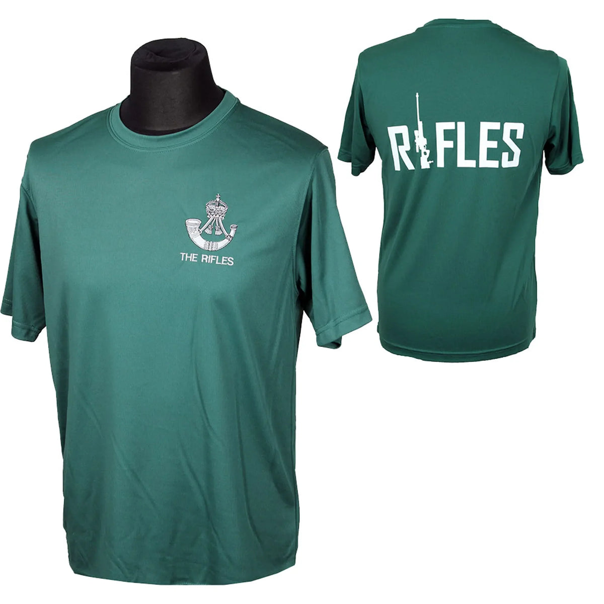 The Rifles Kings Crown Performance Wicking T Shirt