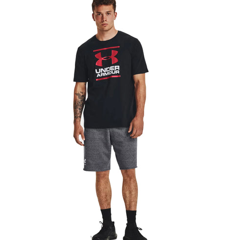 Under Armour GL Foundation Short Sleeve Black T Shirt