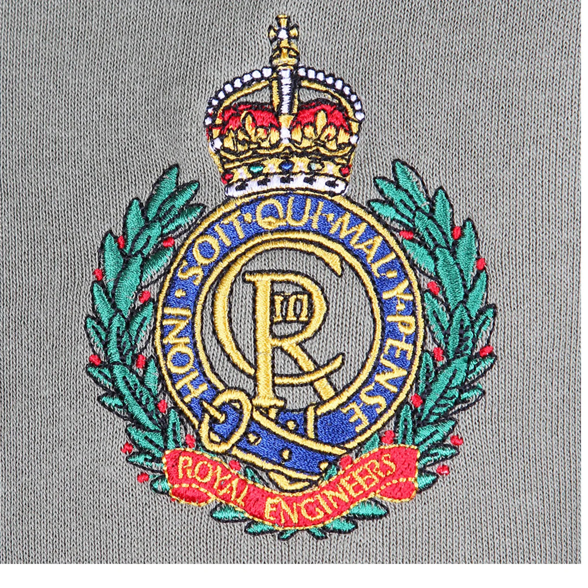 Royal Engineers CRIII Sweat Shirt Olive
