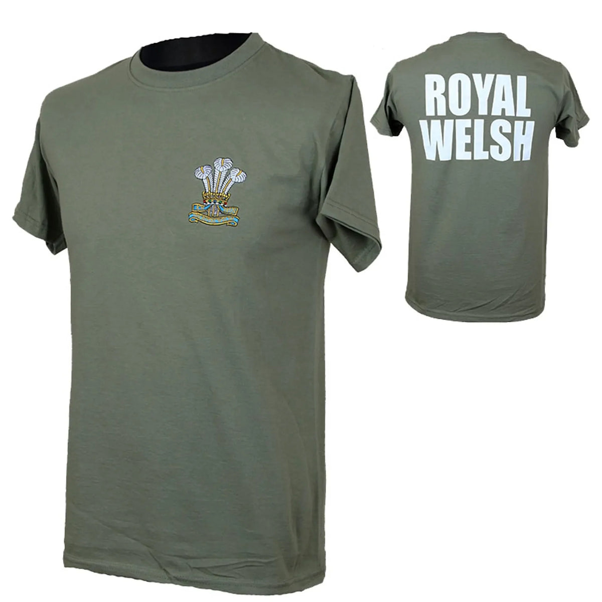 Royal Welsh Olive T Shirt