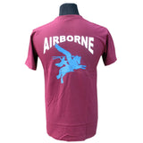 Pegasus Airborne Maroon T Shirt