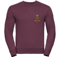 Royal Regiment of Fusiliers Kings Crown Maroon Sweat Shirt