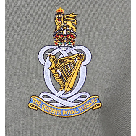Queens Royal Hussars QRH OD T Shirt