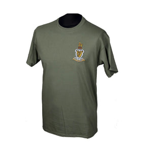 Queens Royal Hussars QRH OD T Shirt