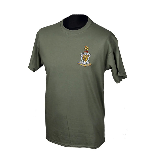 Queens Royal Hussars QRH OD T Shirt