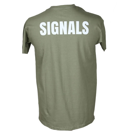 Royal Signals Kings Crown Olive T Shirt
