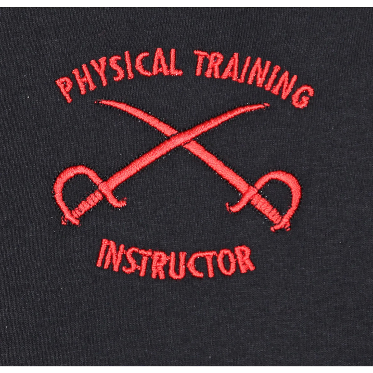 PTI Black Physical Training Instructor T Shirts