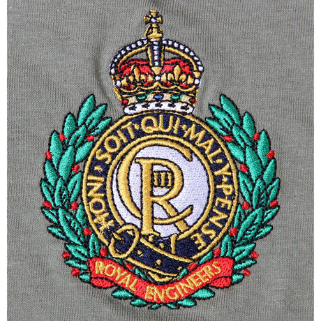 Royal Engineers Kings Crown OD T Shirt